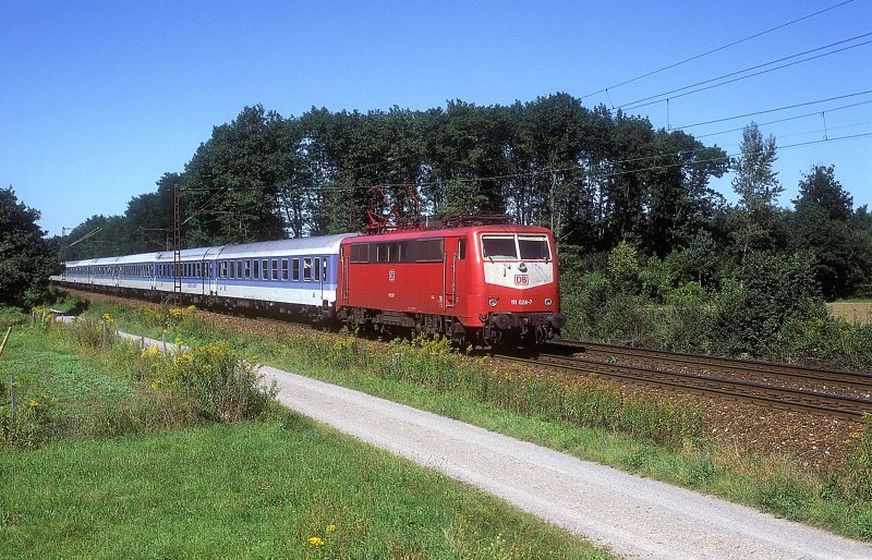 111 028  bei Rastatt  31.08.97