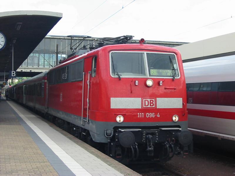 111-096 in Heidelberg Hbf.