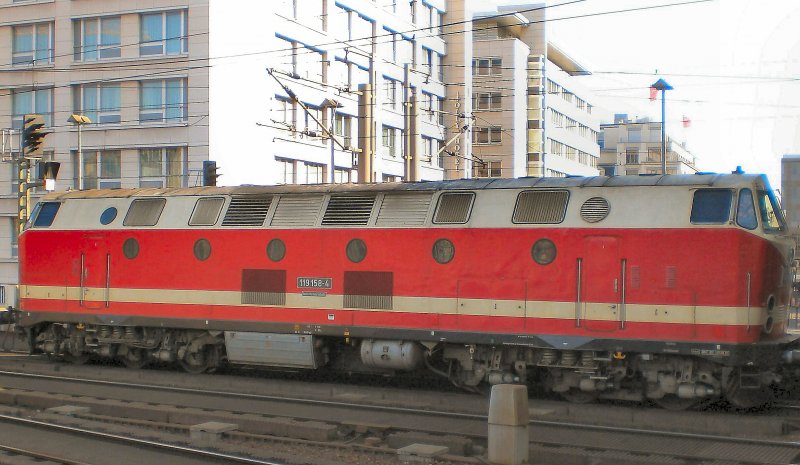 119 158-4 in Berlin-Friedrichstrasse, 2007