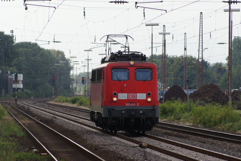 140 815-2 als Lz in Hilden am 16.06.2009