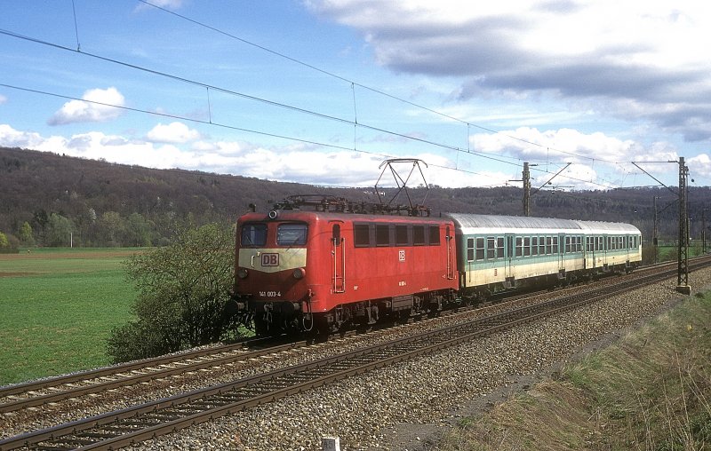 141 003  bei Tbingen  11.04.98