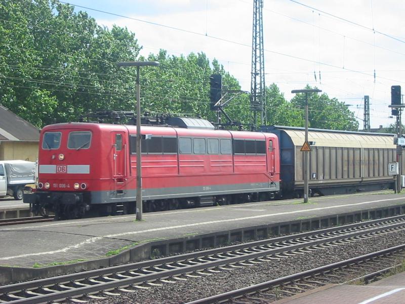 151-006 am 6.8.2005 in Biblis.