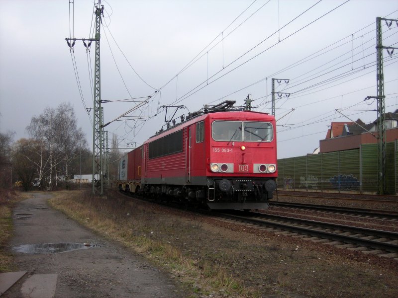 155 063 bei Lehrte