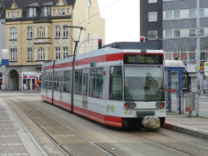 18.02.09,BOGESTRA Nr.406 in Wattenscheid.