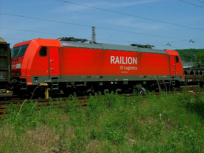 185 276-3 mit Gterzug in Neunkirchen/Saar