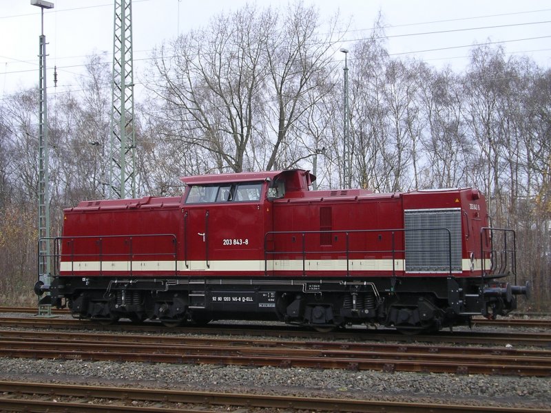 203 843-8 in Castrop Rauxel.(23.11.2008)