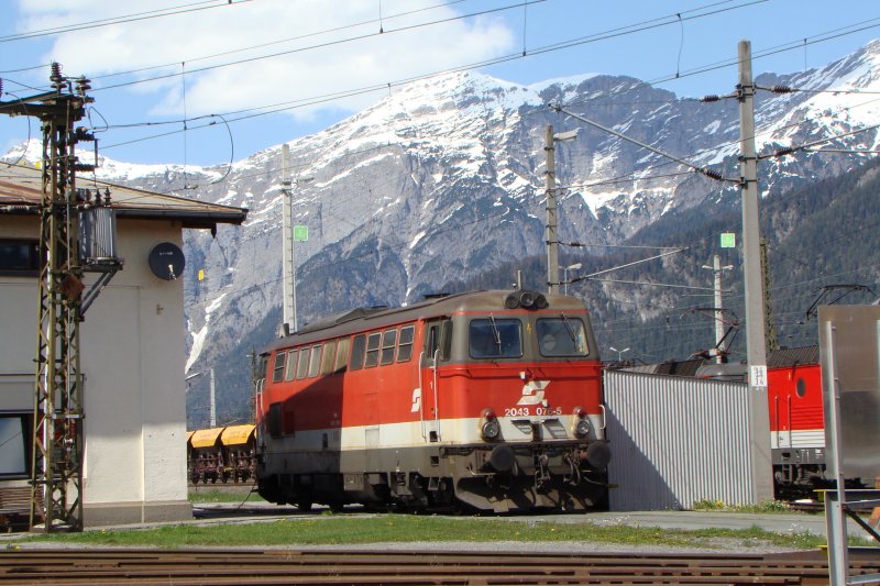 2043 076-5 in Saalfelden 30.04.2008