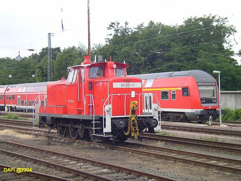 362401 in Dessau Hbf. 