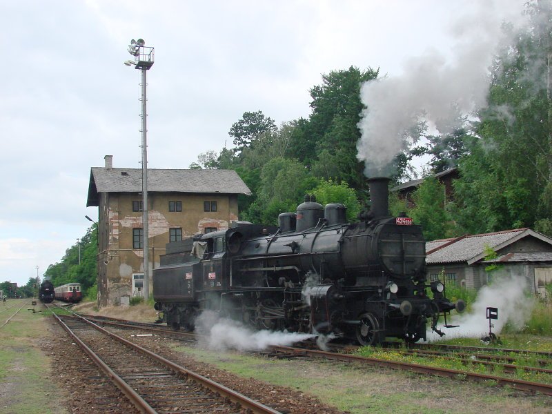 434.1100 am 28.06.2008 im Eisenbahnmuseum in Luzna u Rakovnika