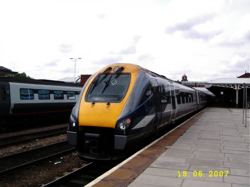 4car set 222 in Nottingham