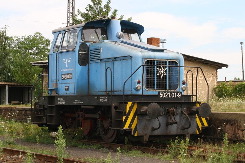 5021.01-9 Arco Transportation GmbH steht in Halle an der Laderampe. 23.07.2007