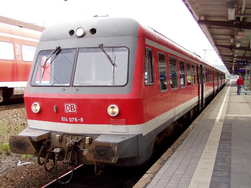 614 076 in Gttingen Hbf