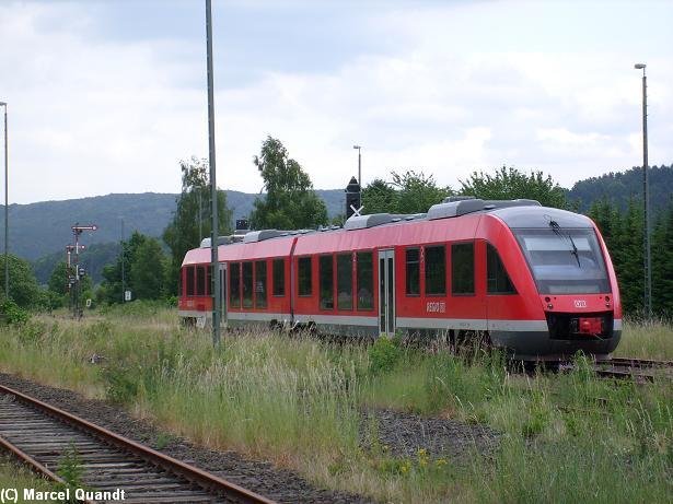 648 268-5 abgestellt in Ottbergen.