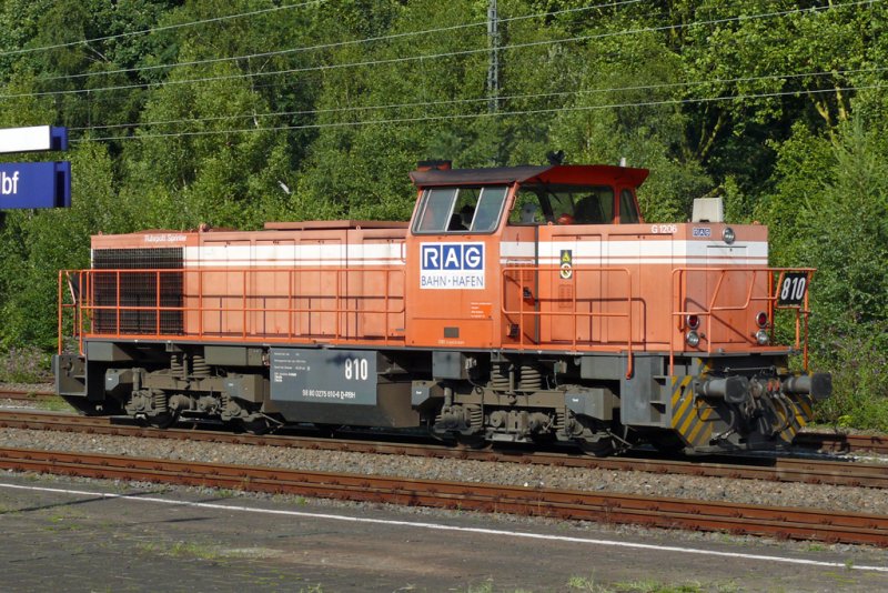 810 der RBH in Recklinghausen 28.7.2009