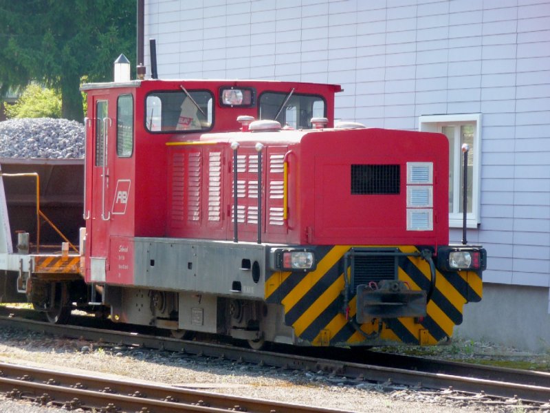 AB - Diesellok Tm 2/2  98 im Bahnhofsareal von Appenzell am 03.09.2008