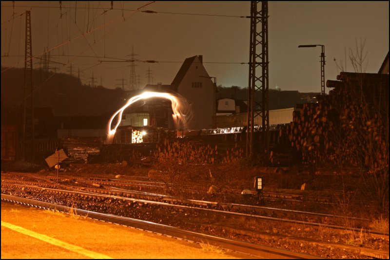 Abendstimmung in Iserlohn-Letmathe am 05.12.07