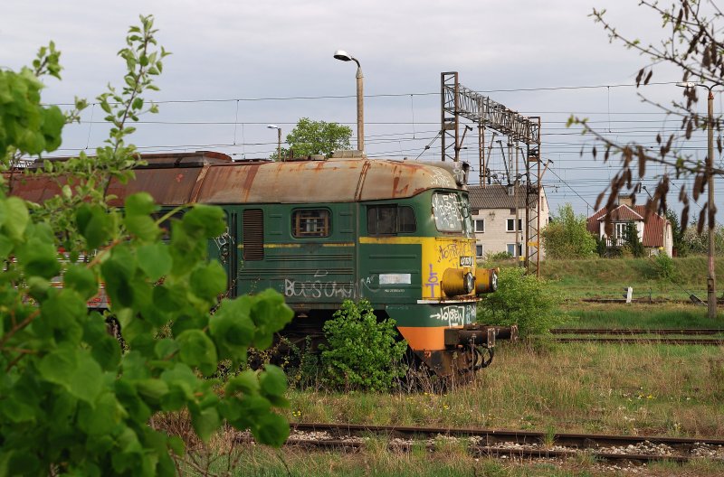 abgestellte ST44 in Ostroleka (05.05.2009)