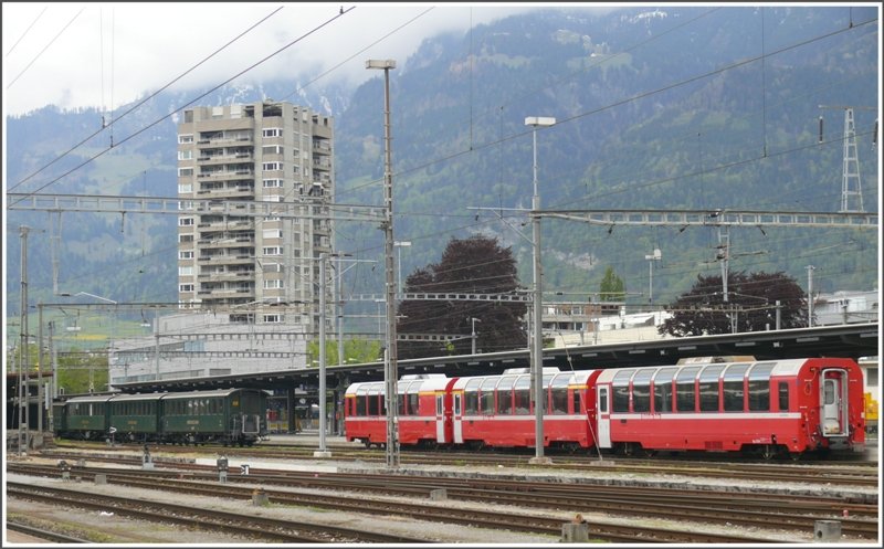 Alt und neu in Landquart. (30.04.2009)