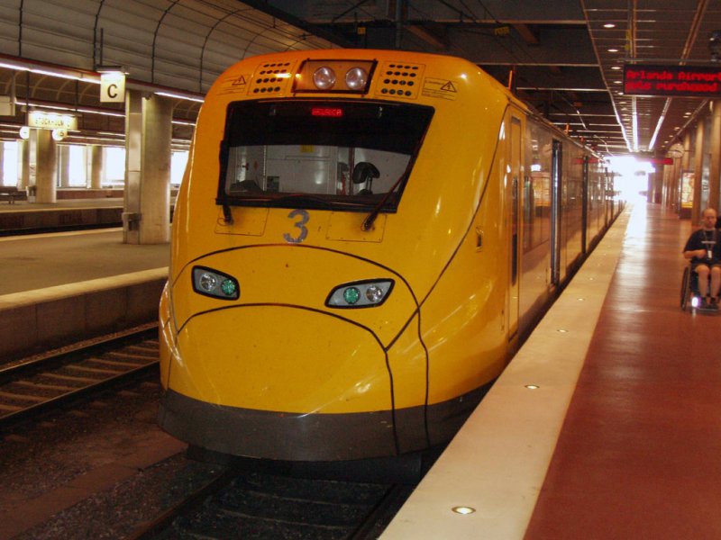 Arlanda Express in Stockholm Centralen.