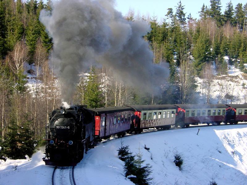 Auf Bergfahrt im Drngetal, 22. Februar 2003