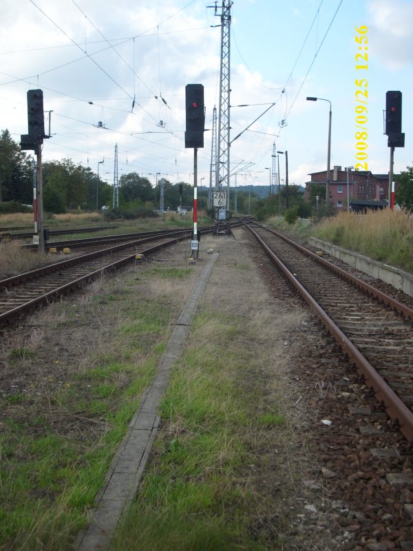 Ausfahrsignale Richtung Bergen/Rgen in Lietzow.