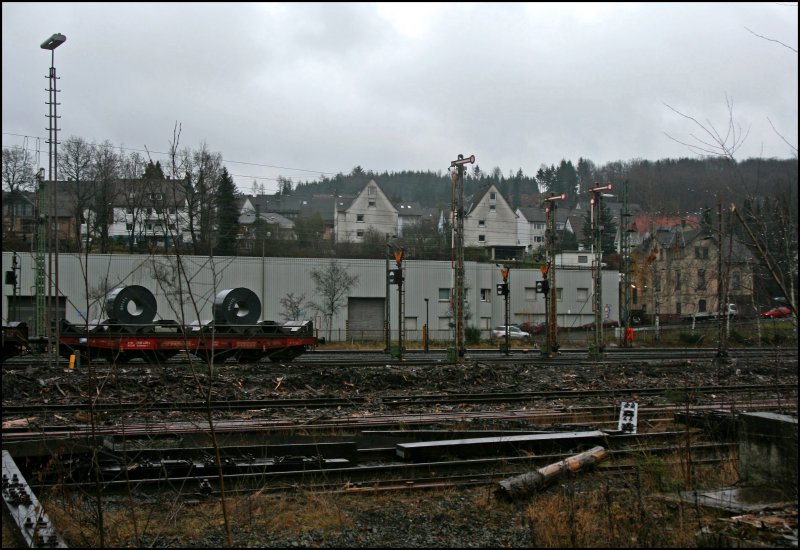 Ausfahrtsignale in Kreuztal. (01.12.07)