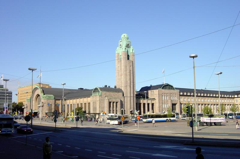 Bahnhof Helsinki, September 2003