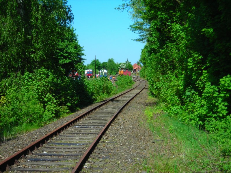 Bahnhof Obernkirchen am 10.5.08