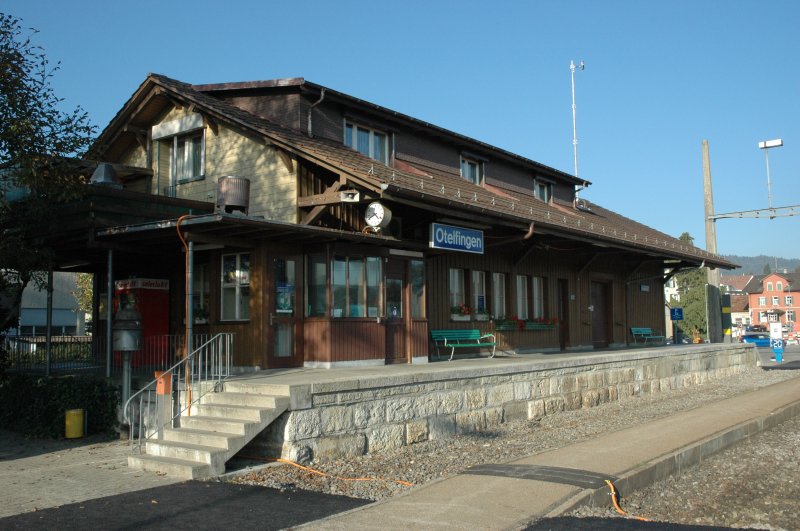 Bahnhof Otelfingen am 17.10.06