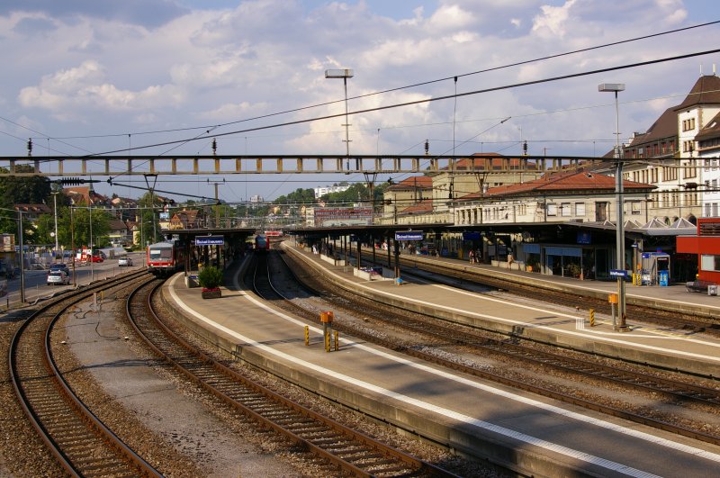 Bahnhof Schaffhausen am 23.06.2008 