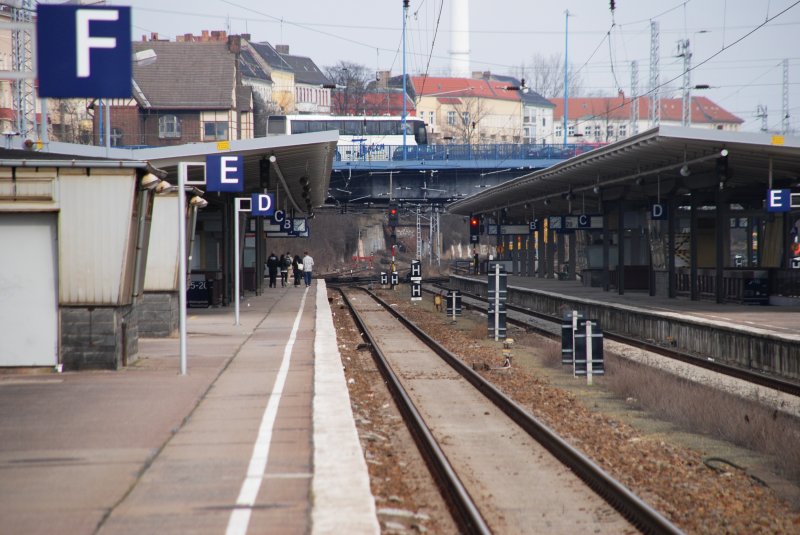 BERLIN, 14.03.2009, Bahnhof Lichtenberg