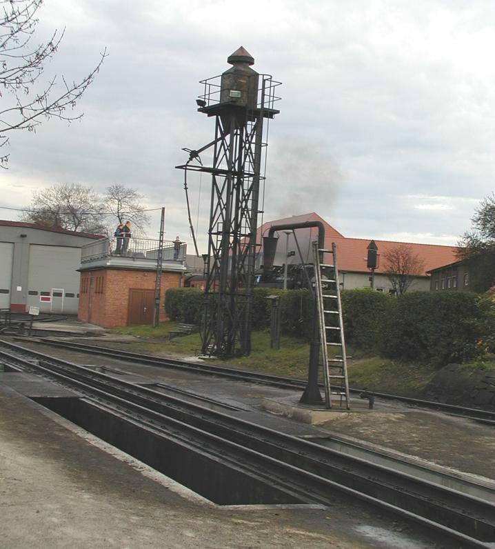 Besandung, Entschlackung und Wartungsgrube in Wernigerode 