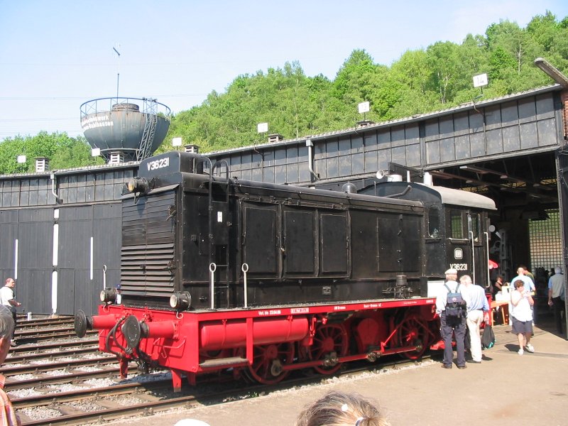 BR 236 231 (V36), am 28.04.2007 im Museum Bw Bochum-Dahlhausen.