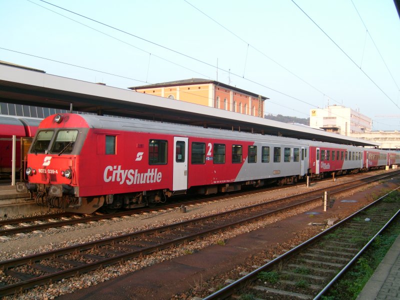 Cityshuttle-Steuerwagen am 3.10.2007 in Passau