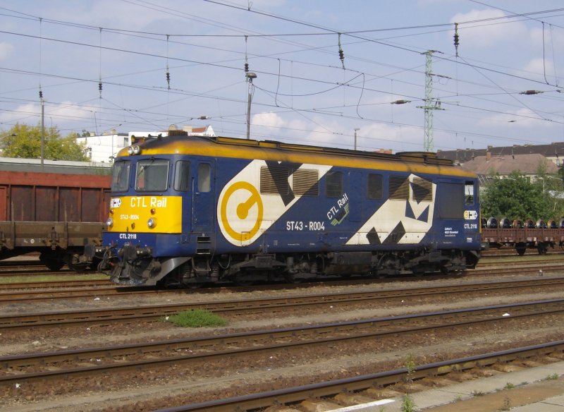 CTL ST43 R 004 am 02.09.2008 im DB Bahnhof Cottbus