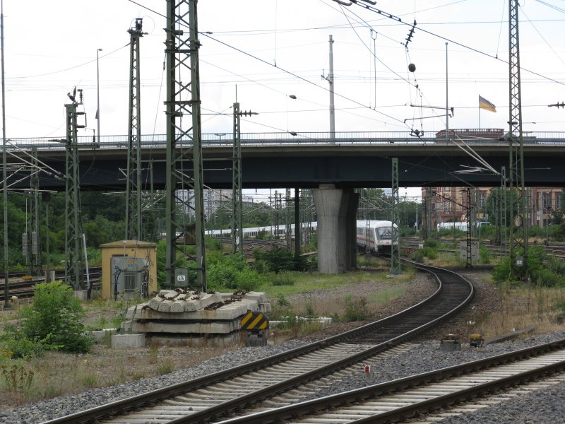 Das Gleisforfeld am 27.06.08 in Mannheim Hbf.