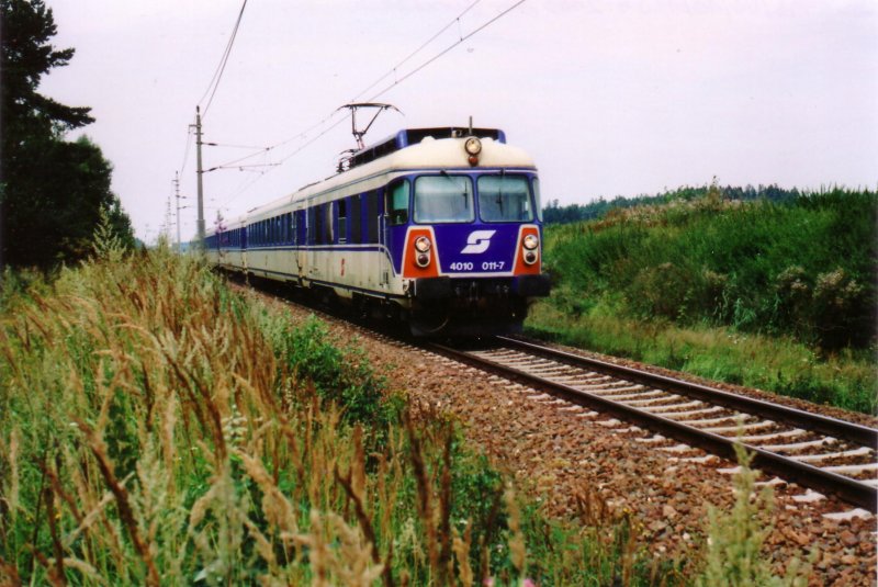 Der 4010 in Blauer Lackierung