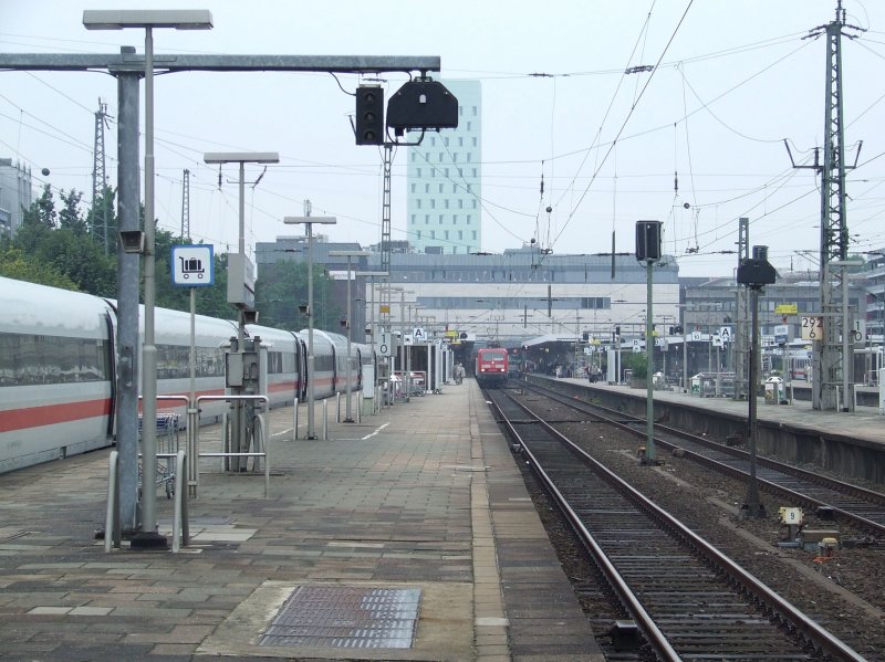 Der Bahnhof Hamburg-Altona am 06.08.2008.