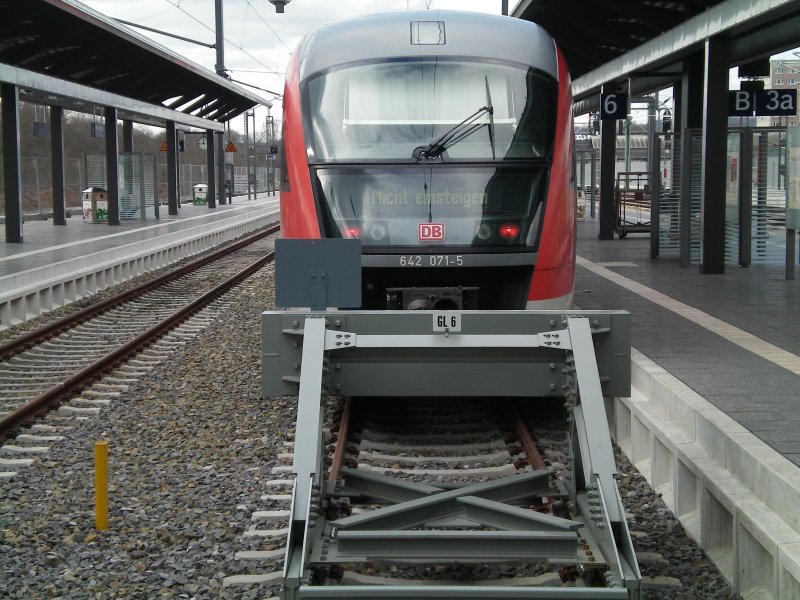 Desiro,abgestellt im Erfurter Hbf am 22.03.2008