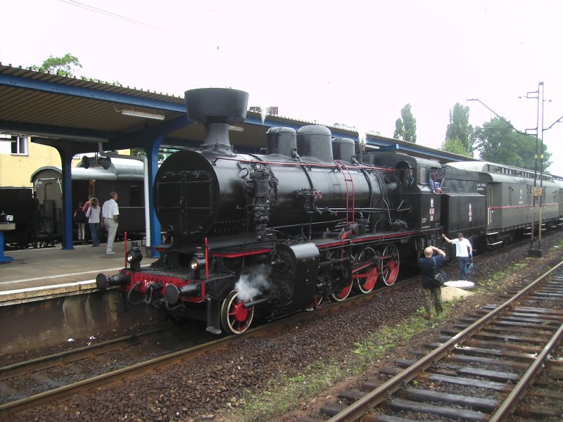 Die TR5 beim Bahnhofsfest von Tarnowskie Gory am 16 Juni 2007!