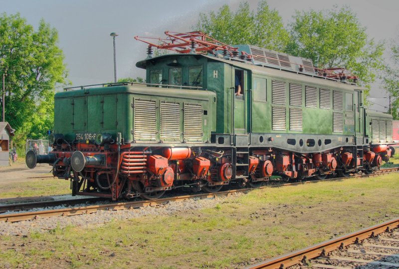 E 254 106-8 im BW-Weimar