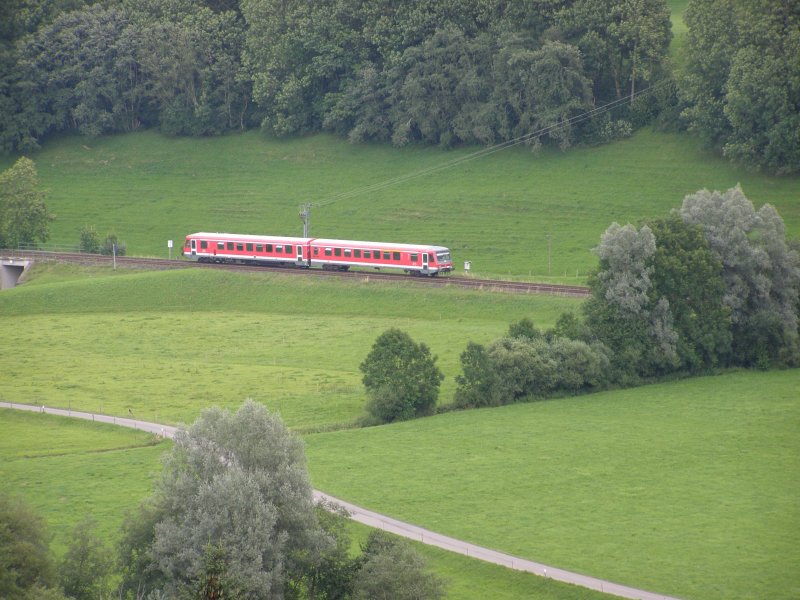 Ein 628 kurz  hinter Obertalhofen.