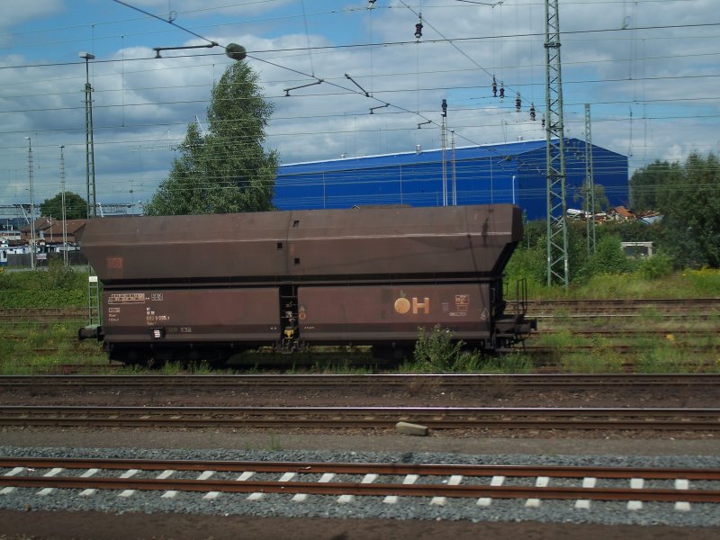 Ein Gterwagen in Minden (3.8.2007)