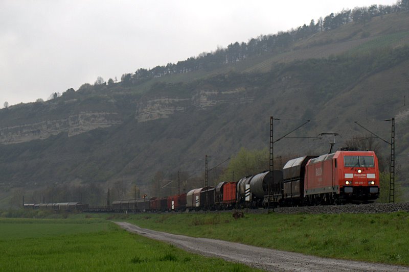 Eine 185 in Thngersheim. 19.04.08