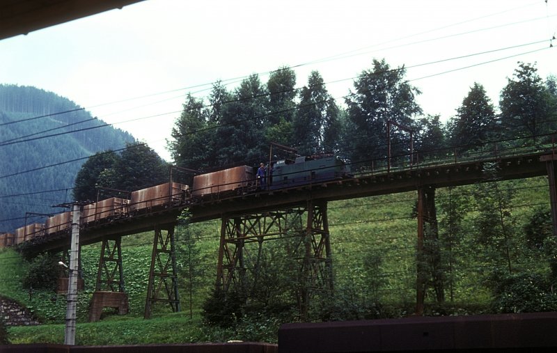 El. Grubenbahn  Eisenerz  13.08.75