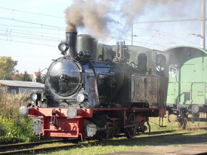 Emma Die Kleine Dampflok Des Vereins Die Eine Dampfbremse Hat Und Keine  Luftbremse - Bahnbilder.de