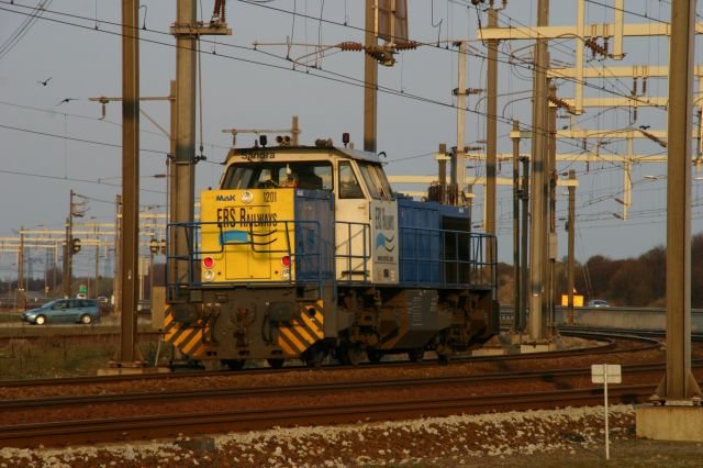 ERS 1201  Sandra  auf dem Weg von Maasflakte nach Rotterdam; 25.03.2007 