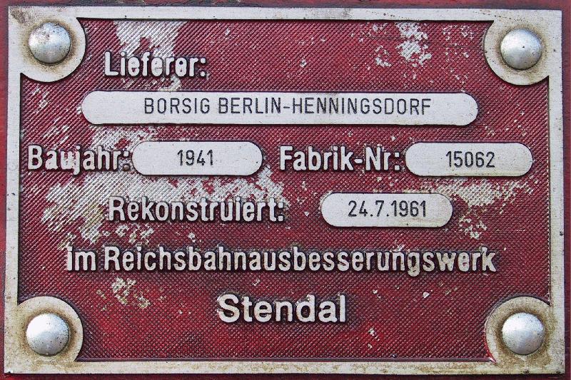 Fabrikschild von 50 3673