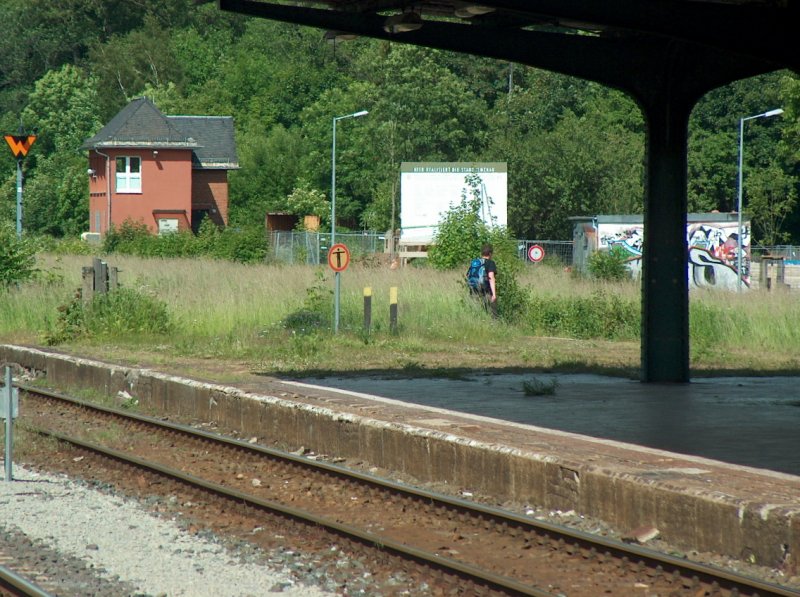 Gleislatscher in Ilmenau; 09.06.2009