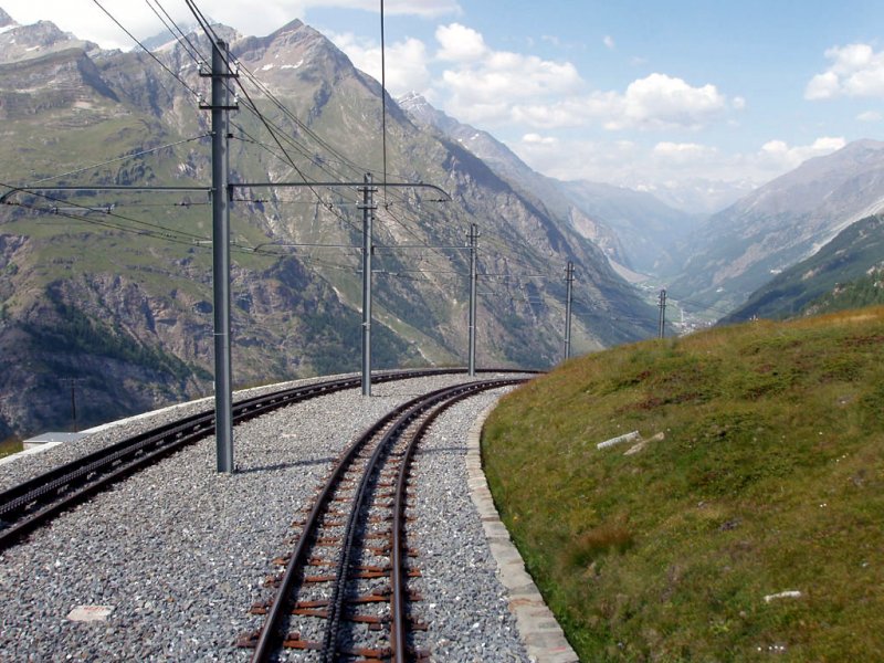 Gornergratbahn und Mattertal. 06.08.07